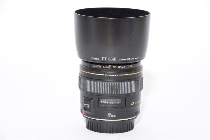 Used Canon EF 85mm f/1.8 Lens