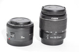 Used Canon EOS 1100D With 18-55mm & 50mm Lenses