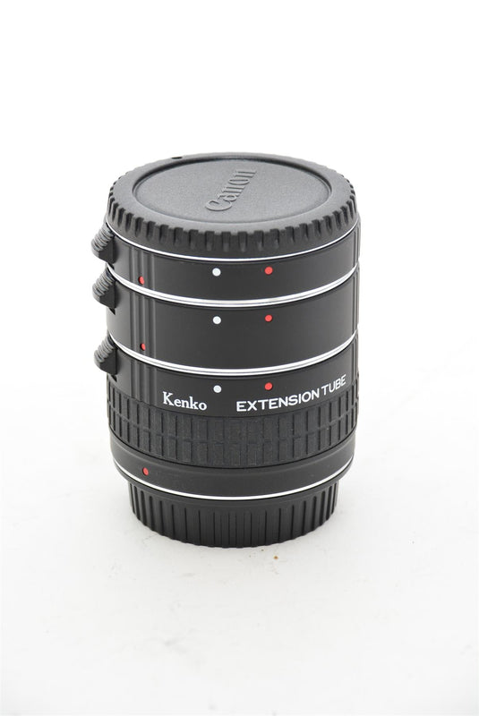 Used Kenko DG Extension Tube Set For Canon