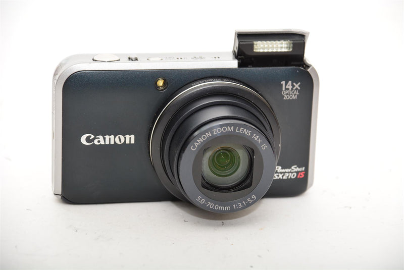 Used Canon PowerShot SX210 IS Compact Camera