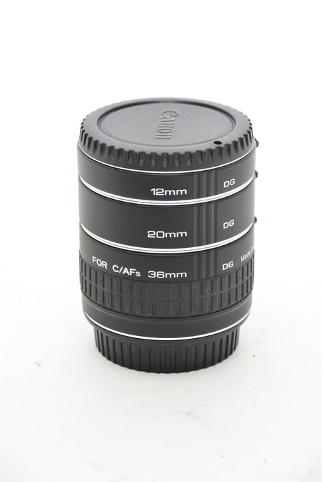 Used Kenko DG Extension Tube Set For Canon