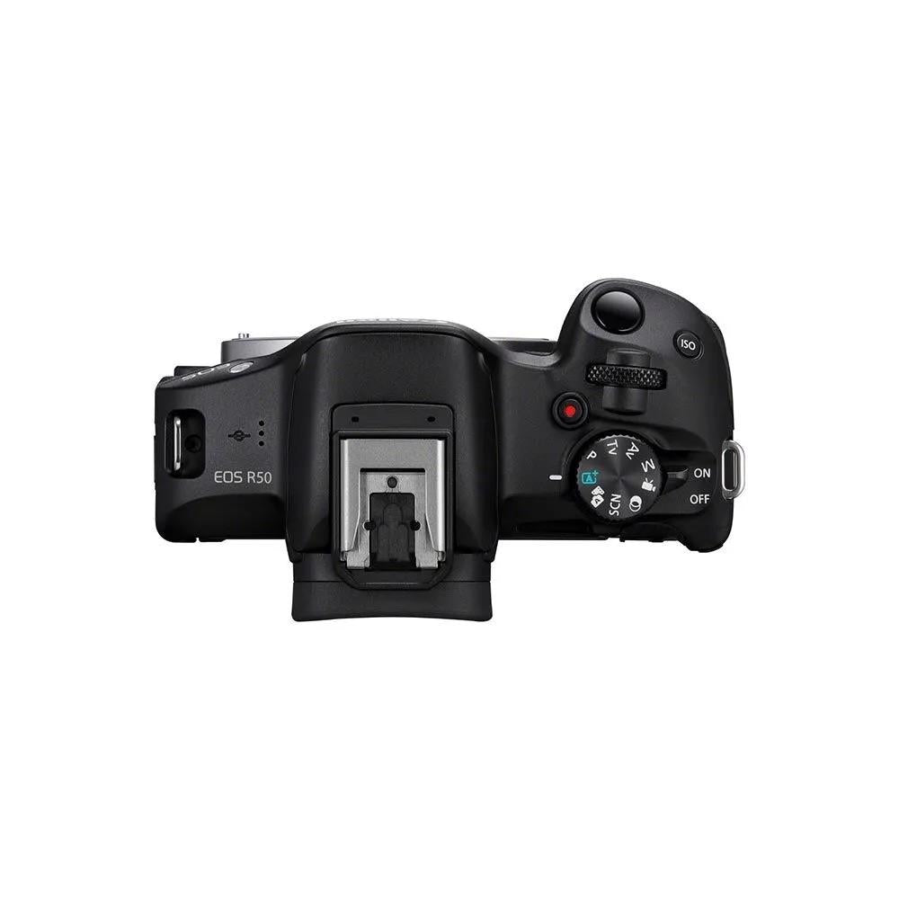 Canon EOS R50 V APS-C Mirrorless Camera Body Only - Black