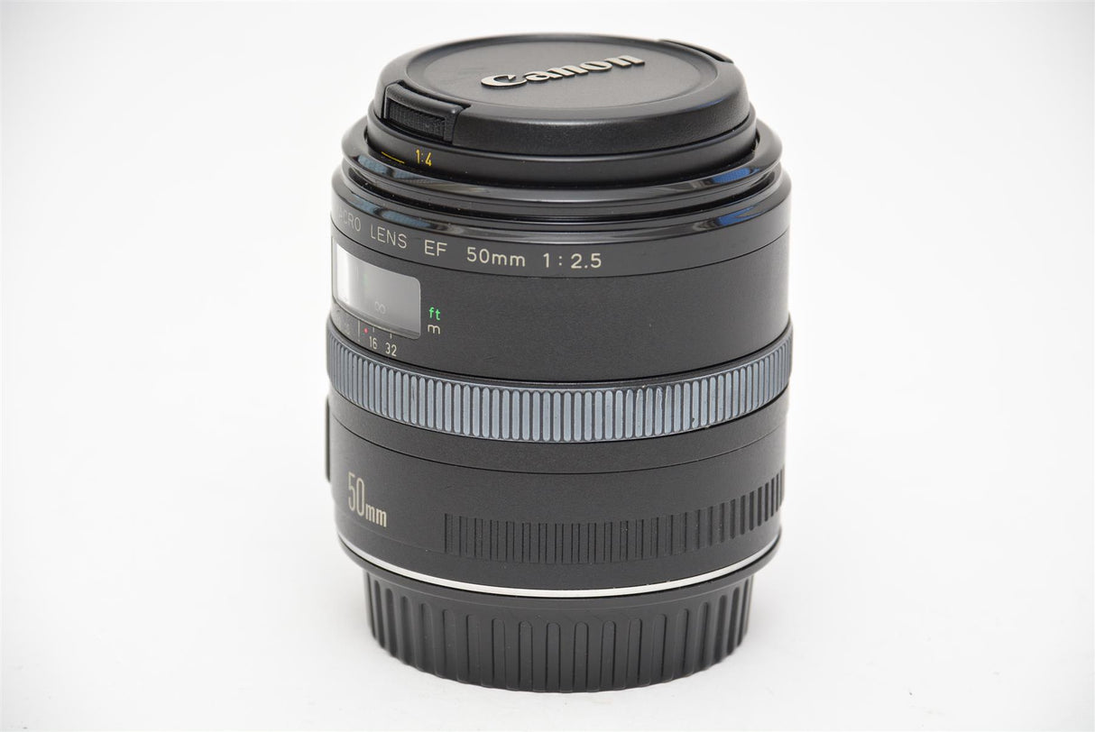 Used Canon EF 50mm f/2.5 Compact-Macro Lens