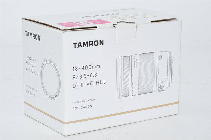 EX DISPLAY Tamron 18-400mm f/3.5-6.3 Di II VC HLD - Canon EF Mount