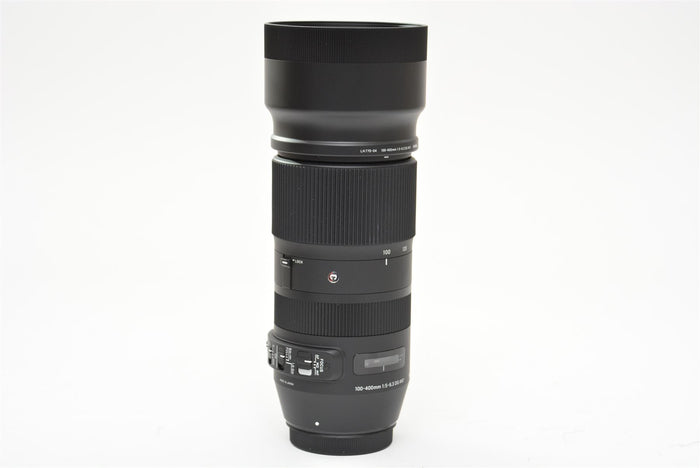 Used Sigma 100-400mm f/5-6.3 DG Canon Fit Lens