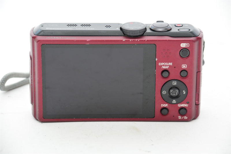 Used Panasonic Lumix DMC-TZ40 Compact Camera - Red