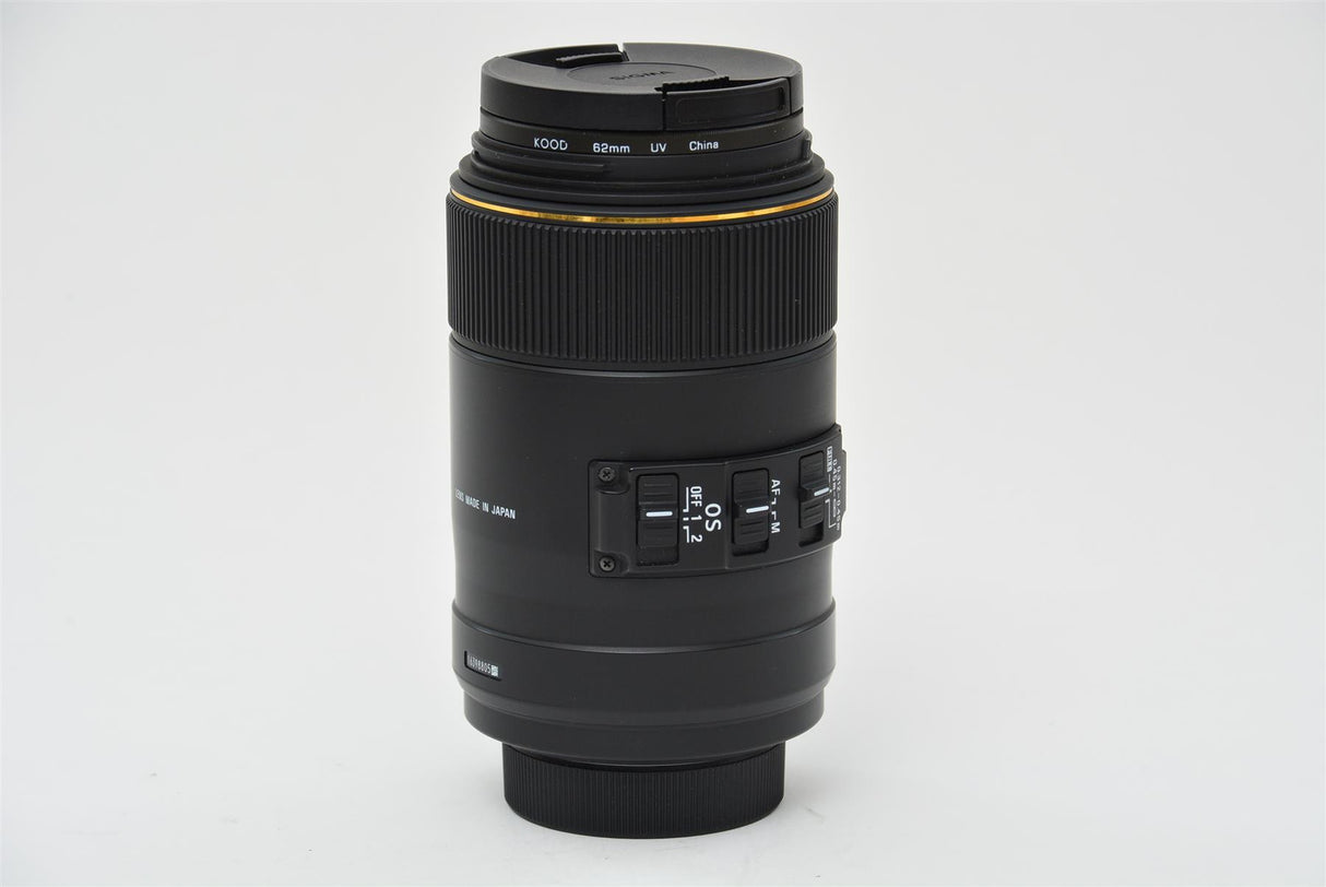 Used Sigma 105mm f/2.8 EX DG Macros OS Nikon Fit Lens