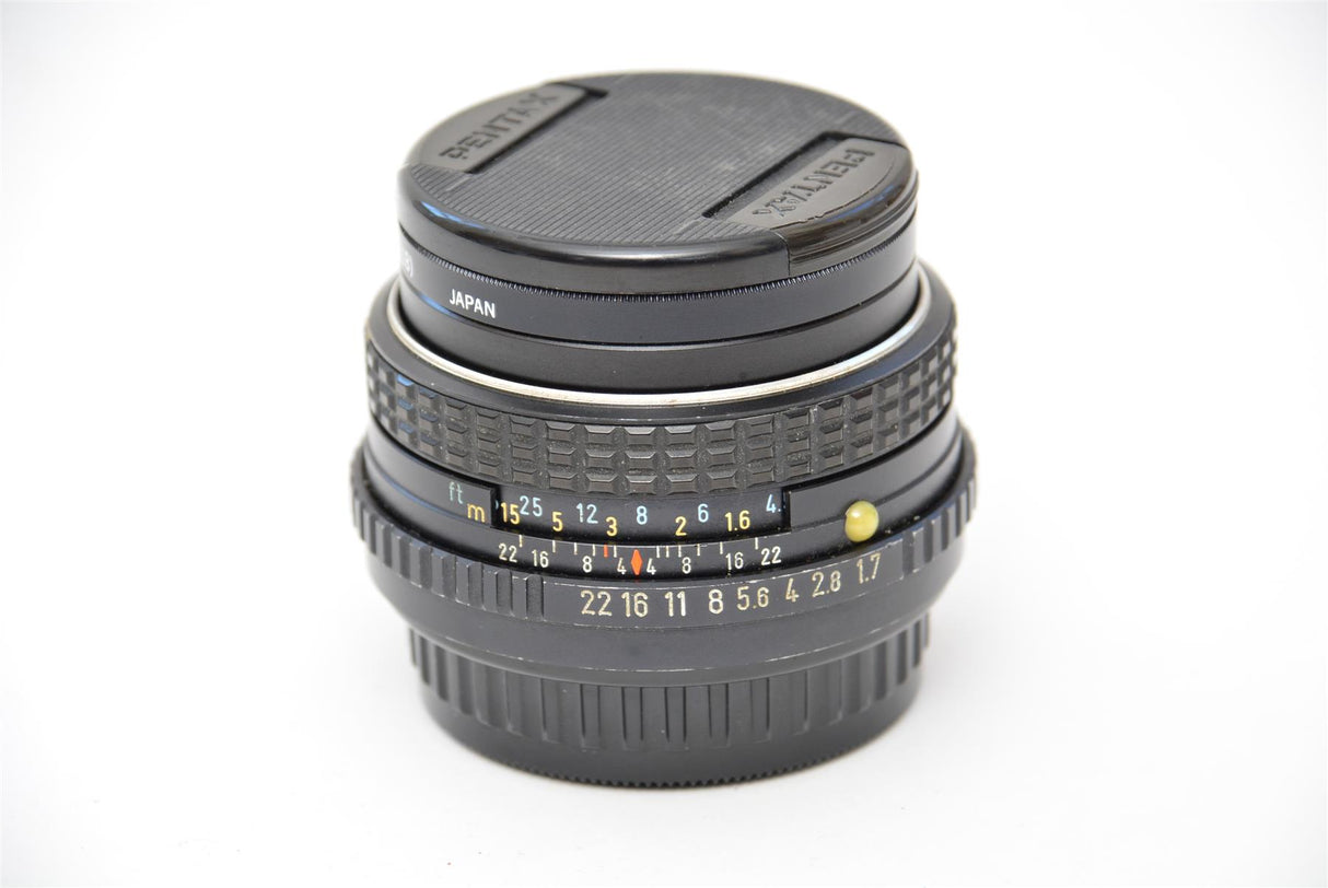 Used Pentax-M SMC 50mm f/1.7 K Mount Lens