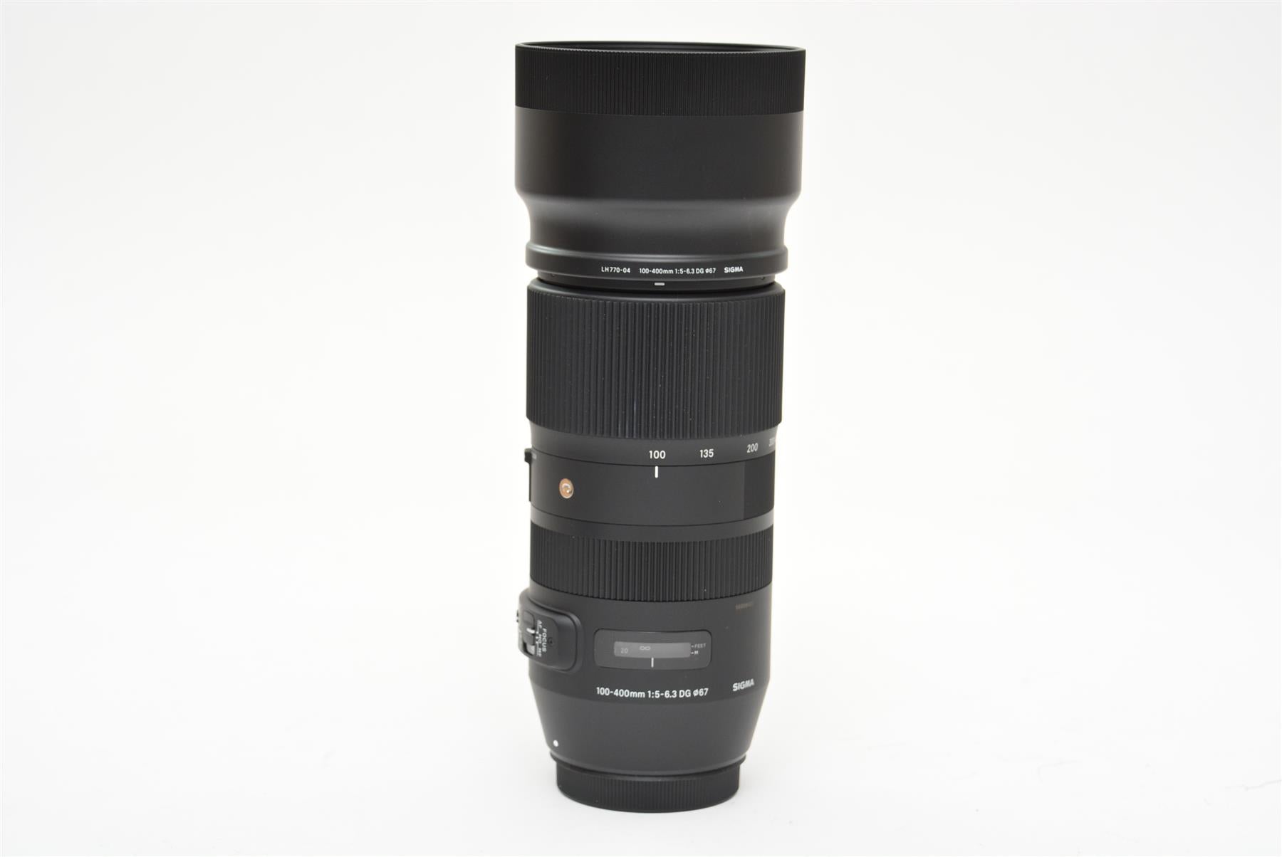 Used Sigma 100-400mm f/5-6.3 DG Canon Fit Lens