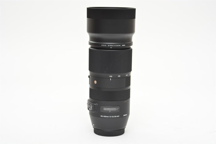 Used Sigma 100-400mm f/5-6.3 DG Canon Fit Lens
