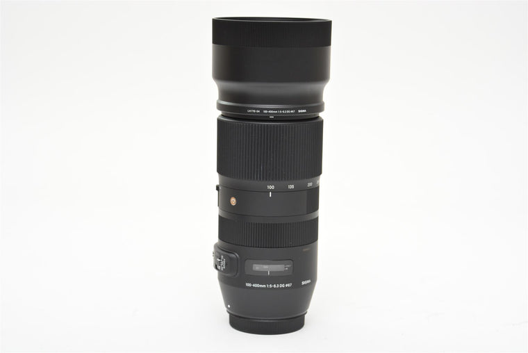 Used Sigma 100-400mm f/5-6.3 DG Canon Fit Lens