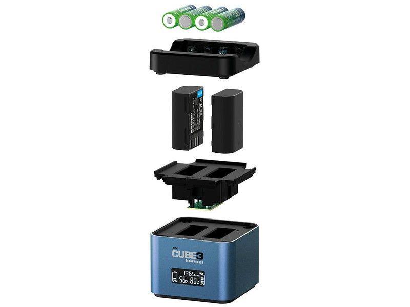 Hahnel ProCube 3 Twin Charger - Panasonic