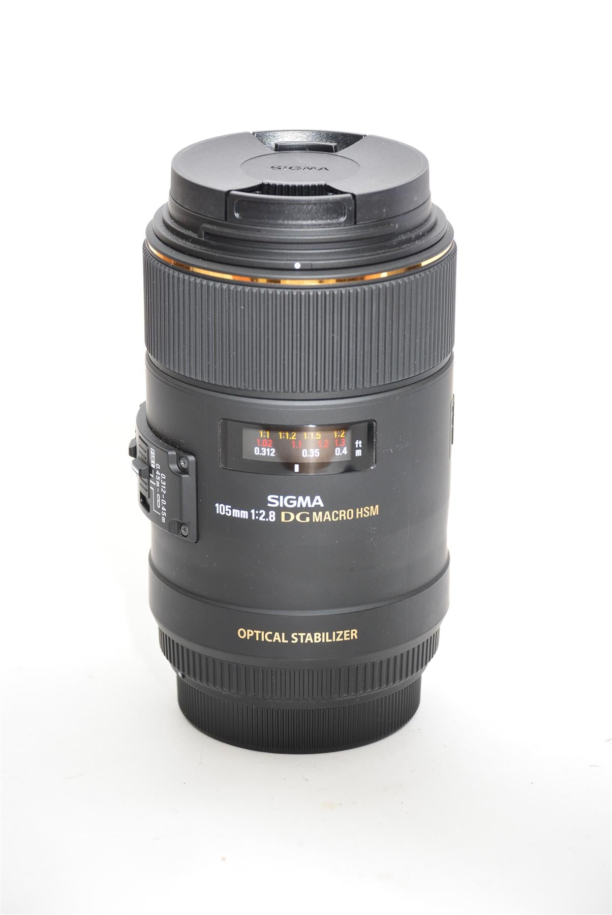 Used Sigma 105mm f/2.8 EX DG Macro OS Canon Fit Lens