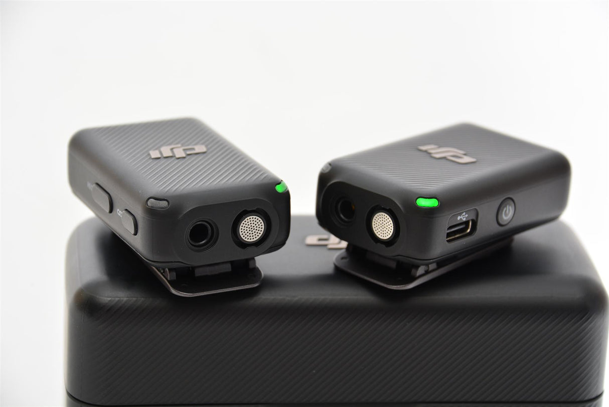 Used DJI Mic with 2 Transmitters and 1 Receiver + Charging Case