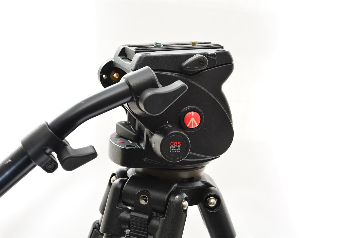 Used Manfrotto 351MVCF Tripod With 503HDV Fluid Head