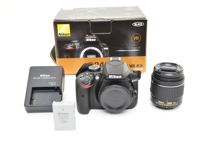 Used Nikon D3400 with 18-55mm VR Kit