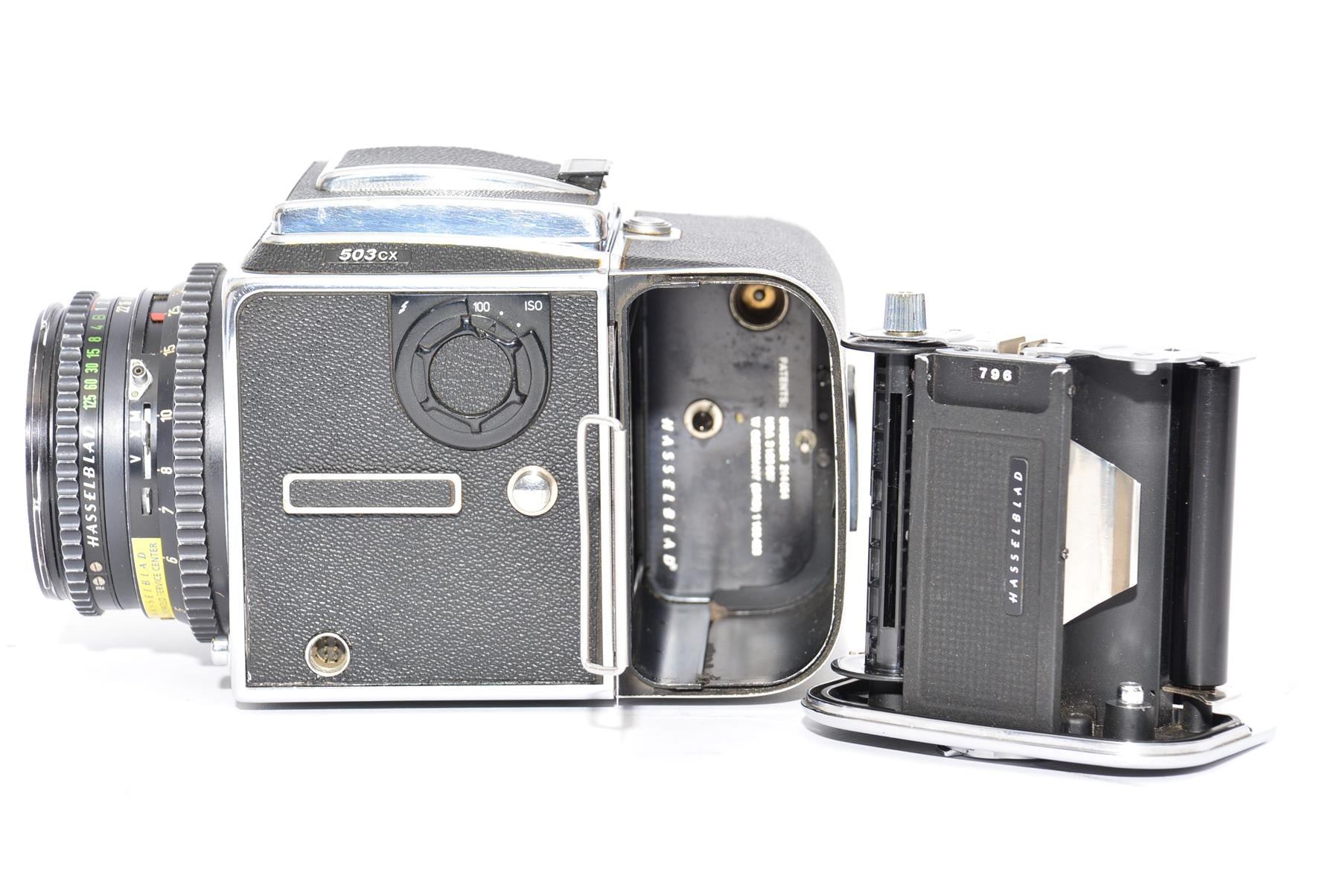 Used Hasselblad 503cx + 80mm Planar 120 Back – Cambrian Photography