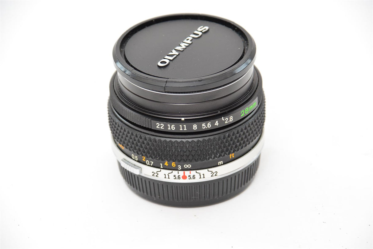 Used Olympus OM-System Zuiko 28mm f/2.8 MC Auto-W Lens