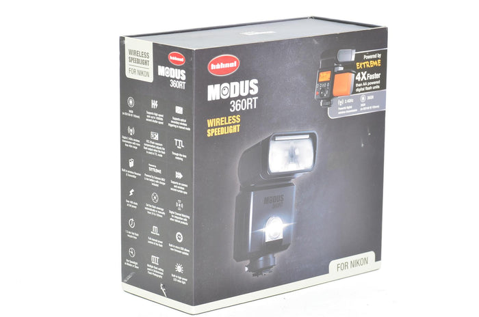 Used Hahnel Modus 360RT Wireless Speedlight For Nikon