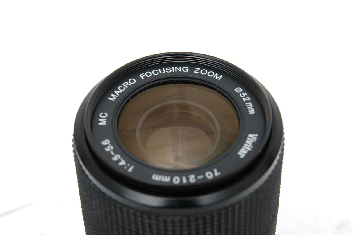 Used Vivitar 70-210mm 4.5-5.6 Manual Focus Lens for Minolta MD Mount