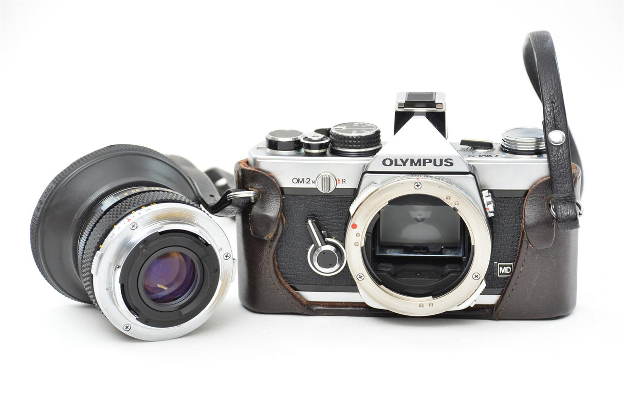 Used Olympus OM-2 Film Camera with 50mm Lens