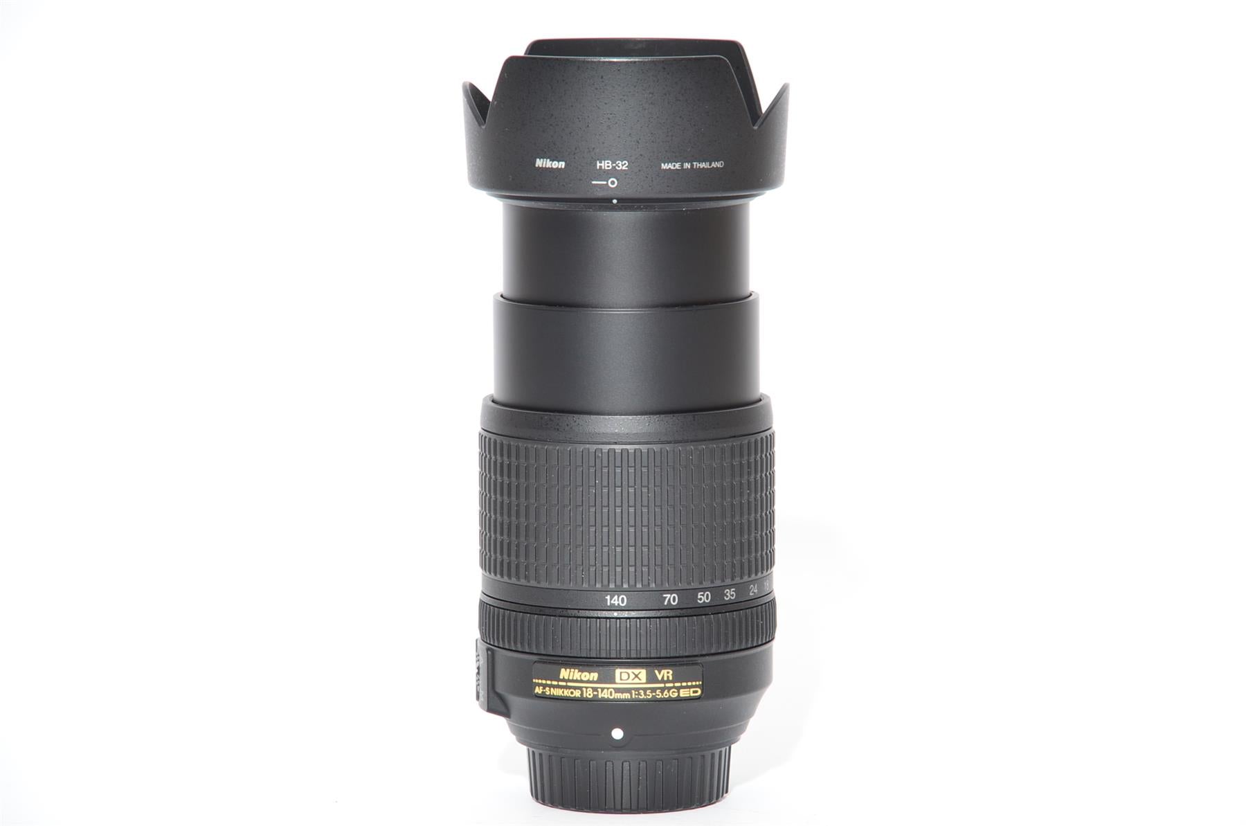 Used Nikon AF-S Nikkor 18-140mm f/3.5-5.6 G ED VR DX