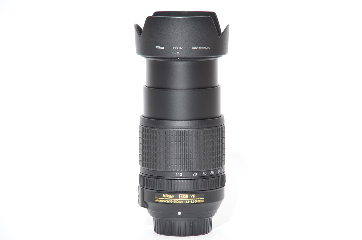 Used Nikon AF-S Nikkor 18-140mm f/3.5-5.6 G ED VR DX – Cambrian 