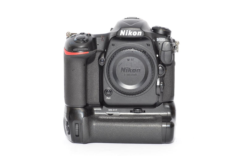 Used Nikon D500 Body + Accessories