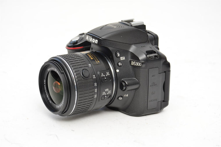 Used Nikon D5300 Body with 18-55 Lens