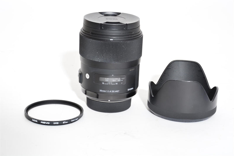 Used Sigma 35mm f/1.4 DG Lens For Nikon