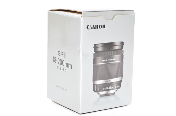 Used Canon EFS 18-200mm f/3.5-5.6 IS Zoom Lens