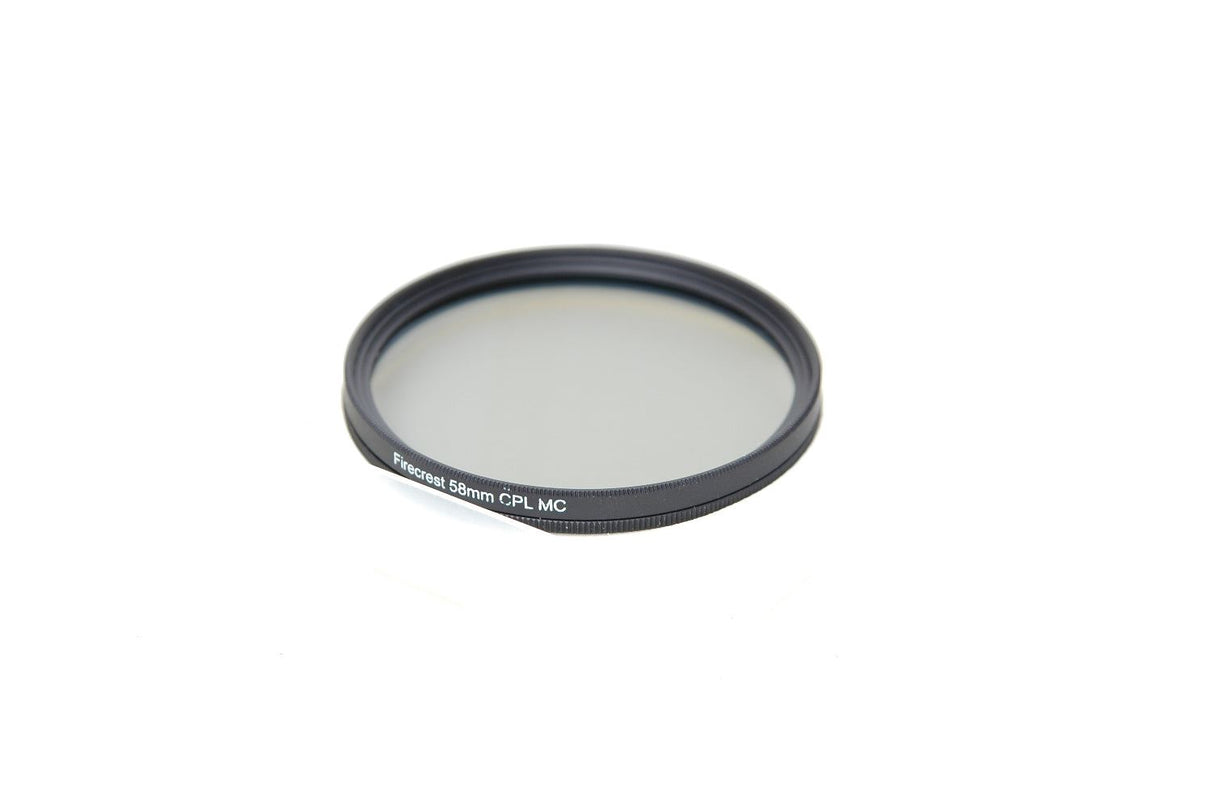 Used Formatt Hitech Firecrest Filter Round Screw In 58mm CPL Superslim