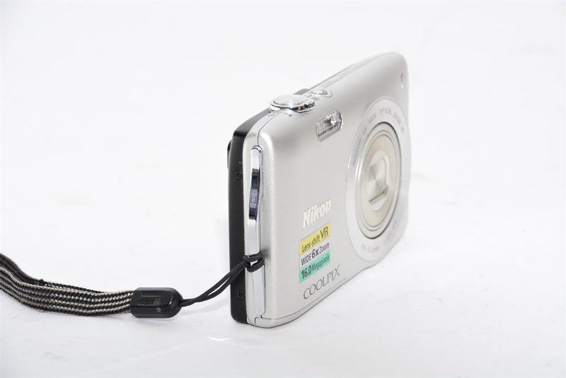Used Nikon Coolpix S3300 Compact Digital Camera - NO CHARGER INCLUDED