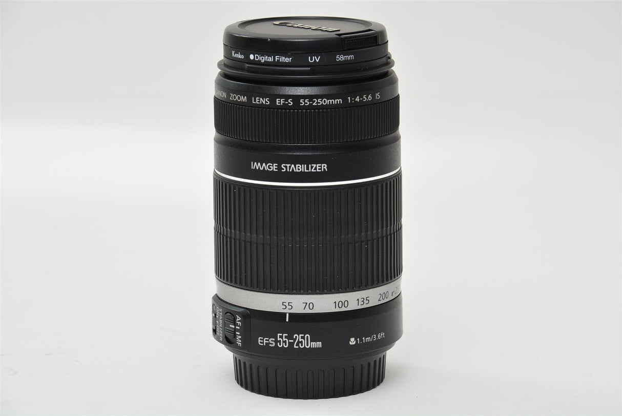 Used Canon EF-S 55-250mm f/4-5.6 IS Lens
