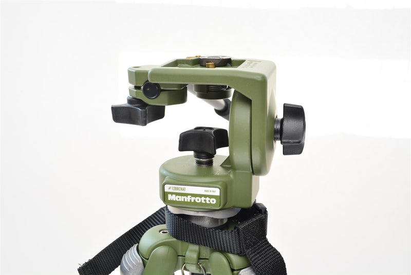Used Manfrotto O55 NAT3 Tripod with 128RCNAT Head