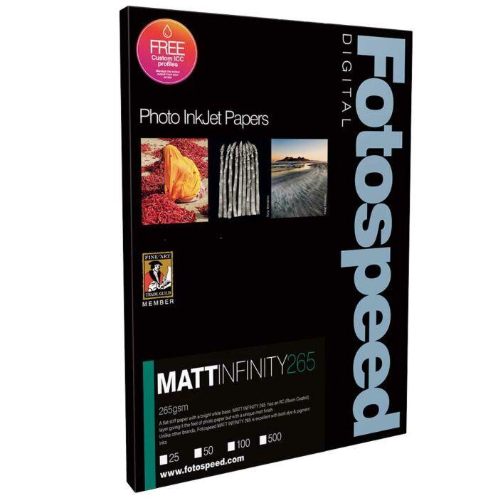 Fotospeed Matt Infinity 265 Inkjet Paper - A3 - 25 Sheets