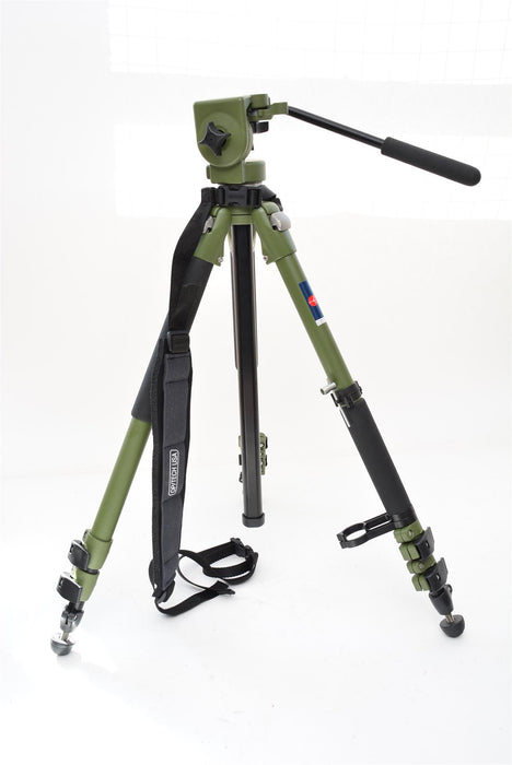 Used Manfrotto O55 NAT3 Tripod with 128RCNAT Head
