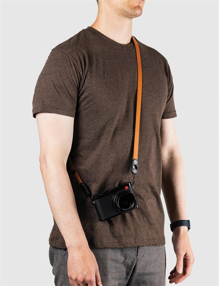 Peak Design Form Leather Camera Strap Long - Amber