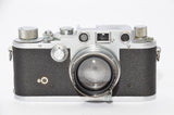 Used Leica 111c D.R.P. Ernst Leitz Wetzlar With Summitar f=5cm 1:2 Lens TESTED