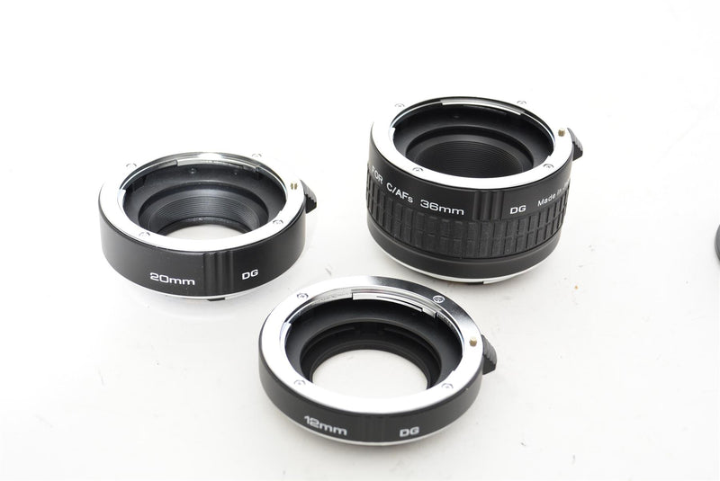 Used Kenko DG Extension Tube Set For Canon
