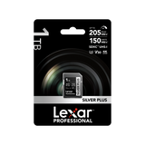 Lexar SDXC UHS-1 - Silver Plus Series -  V30 R205/W150MB/s - 1TB