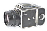 Used Kiev 88 with 80mm f/2.8 Volna 3 and 2x film backs
