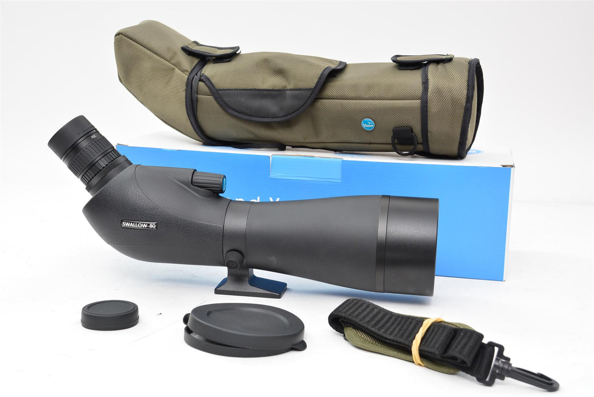 Used Viking Optical Swallow 80mm 20-60x Zoom Telescope