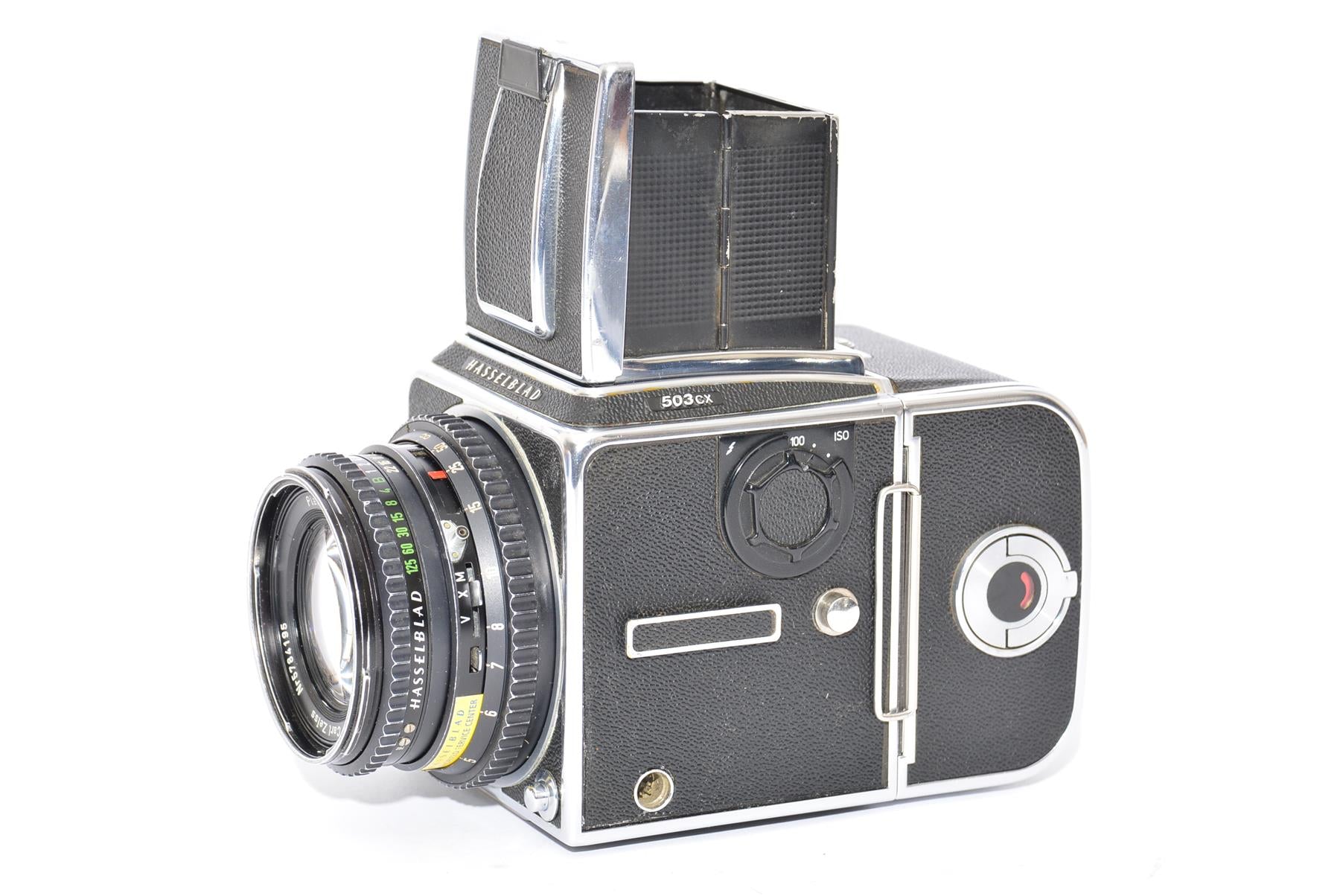 Used Hasselblad 503cx + 80mm Planar 120 Back – Cambrian Photography