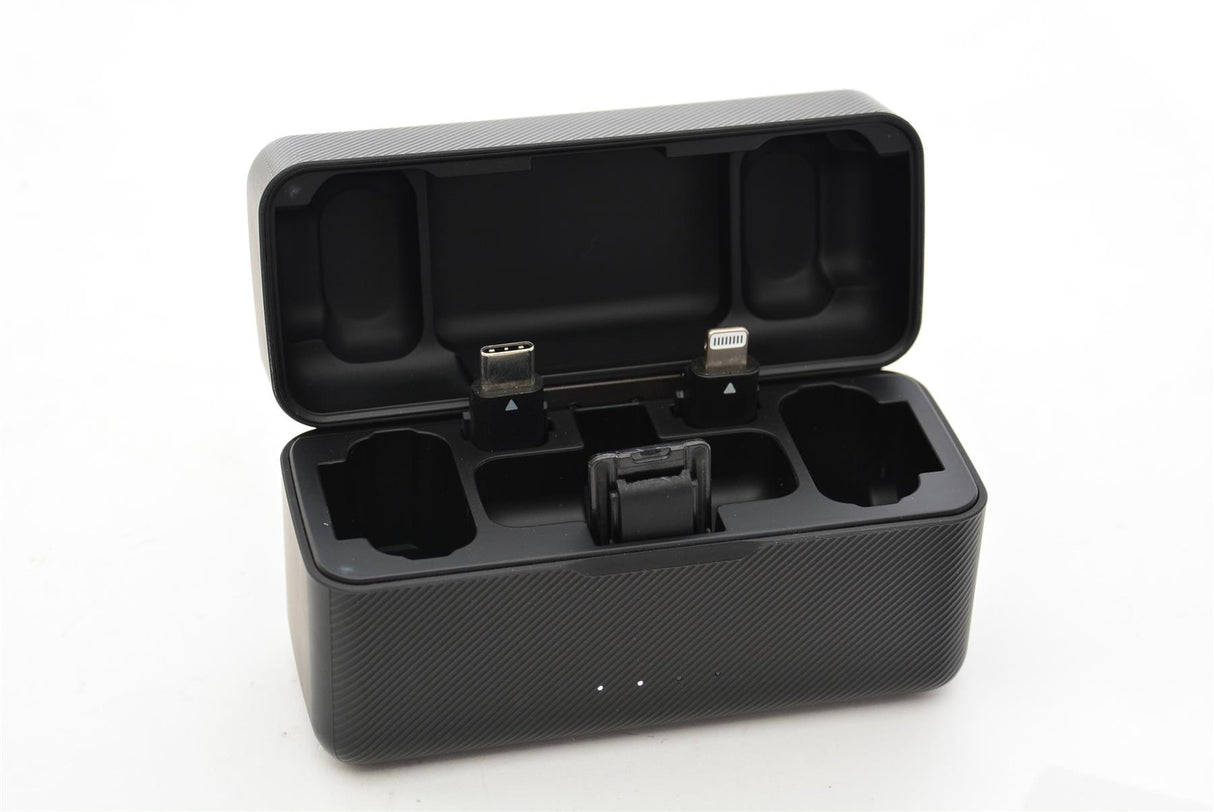 Used DJI Mic with 2 Transmitters and 1 Receiver + Charging Case