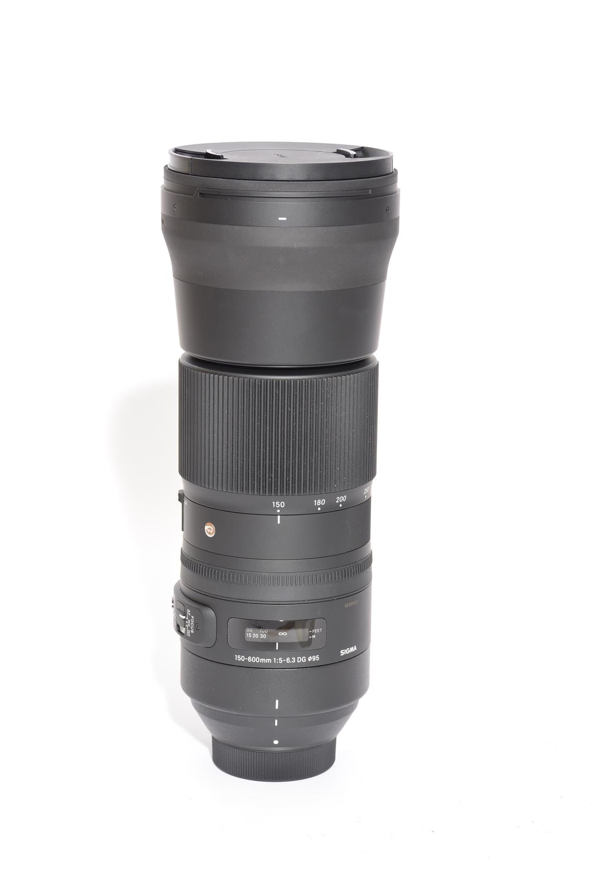 Used Sigma 150-600mm F/5-6.3 DG OS HSM Tele Converter TC-1401 Kit for Nikon