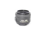 Used Nikon AF-S 35mm f/1.8 G DX