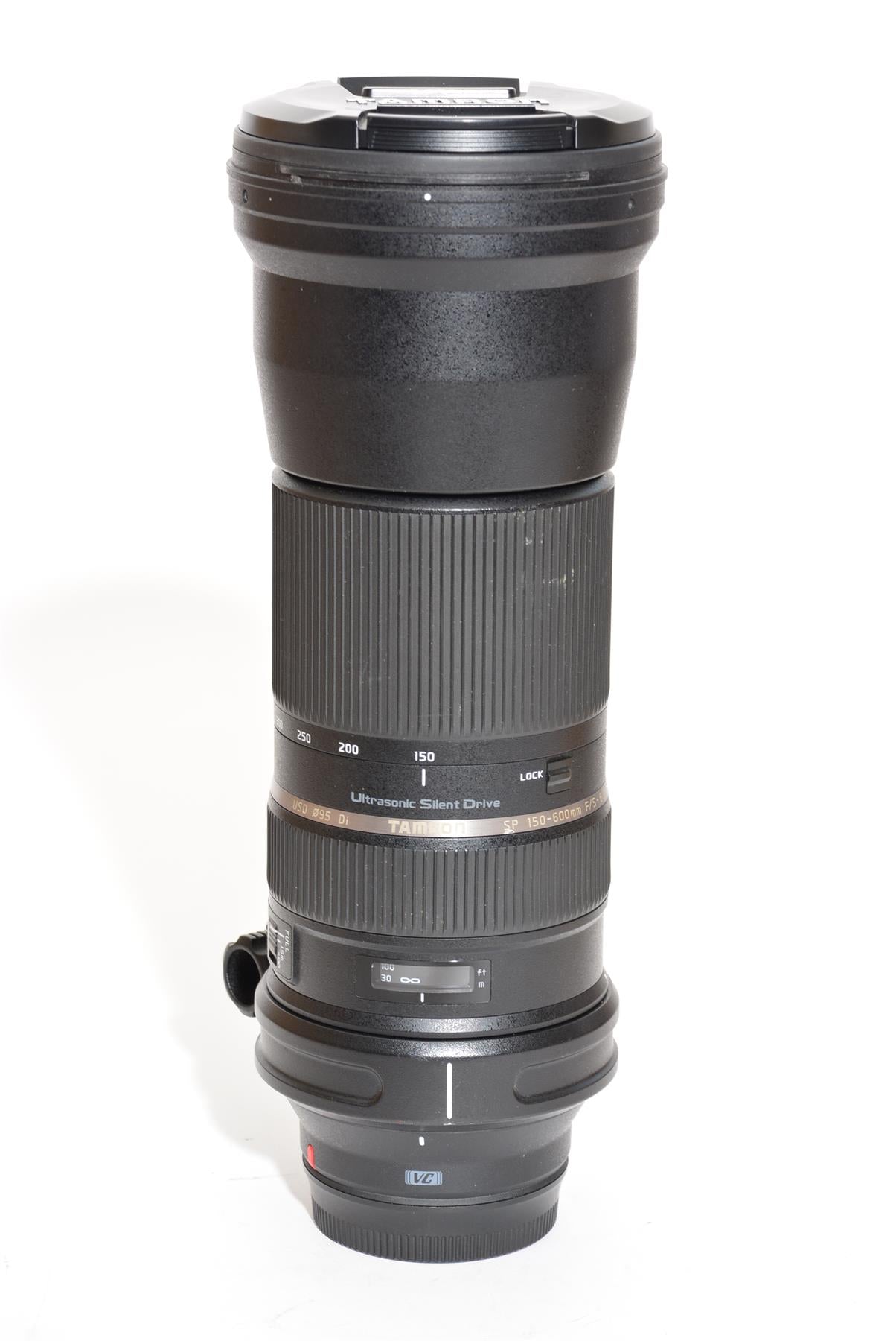 Used Tamron SP 150-600mm f/5-6.3 Lens For Canon