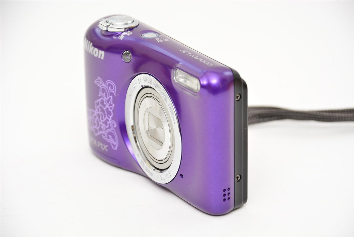 Used Nikon Coolpix L29 Compact Camera - Purple