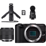 Canon EOS R50 V Mirrorless Camera 14-30mm Lens Video Creator Bundle